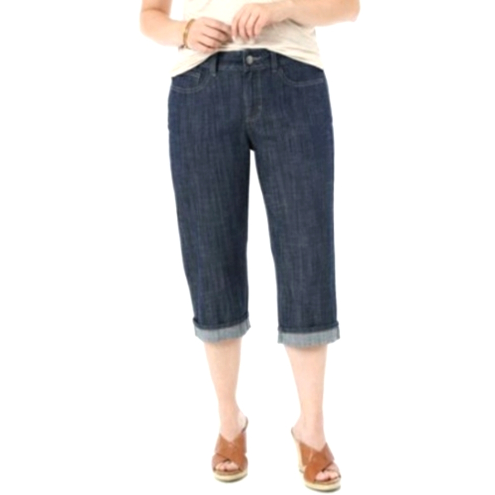 Riders by Lee Slender Stretch Denim Capris Size 18 NWT
